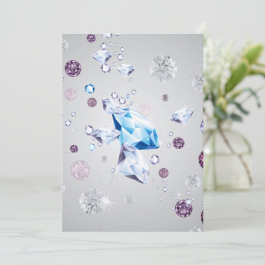 Diamantgalaxie 3 karte (Stehend Vorderseite)