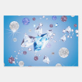 Diamantgalaxie 4 geschenkpapier set (Vorderseite)