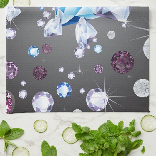 Diamantgalaxie 5 geschirrtuch (Gefaltet)