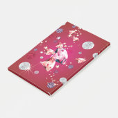 Diamantgalaxie 6 post-it klebezettel (angewinkelt)