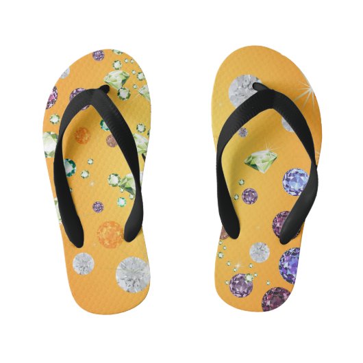 Diamantgalaxie 7 kinderbadesandalen (Fußbett)