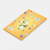 Diamantgalaxie 7 post-it klebezettel (angewinkelt)