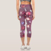 Diamantgalaxie 9 capri leggings (Rückseite)