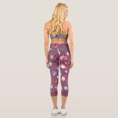 Diamantgalaxie 9 capri leggings (Rückseite)