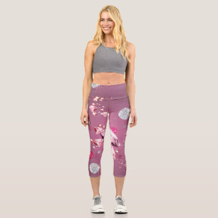 Diamantgalaxie 9 capri leggings