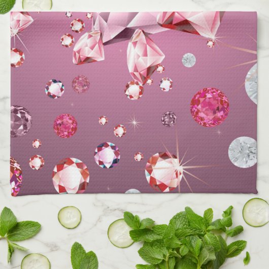 Diamantgalaxie 9 geschirrtuch (Gefaltet)