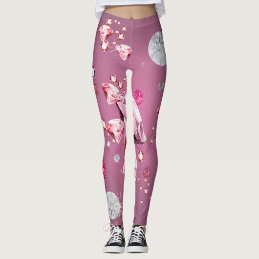 Diamantgalaxie 9 leggings (Vorderseite)