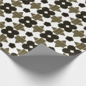 Diamantgeometrische Kunst Geschenkpapier (Ecke)