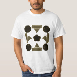 Diamantgeometrische Kunst T-Shirt