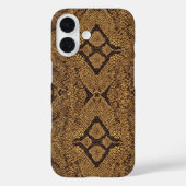 Diamantgestütztes Schlangenmuster Case-Mate iPhone Hülle (Rückseite)