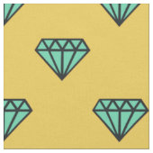 Diamantgewebe: blau-gelb stoff (Nahaufnahme)