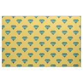 Diamantgewebe: blau-gelb stoff (Fat Quarter (45,7 x 55,9 cm))