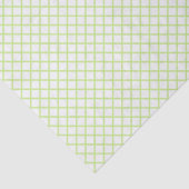 Diamantgitter Frühling Grün - Weiß Seidenpapier (Detail)