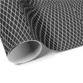 Diamantgitter geometrische Textur. Geschenkpapier (Rolleneckpunkt)