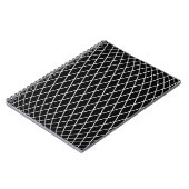 Diamantgitter geometrische Textur. Notizblock (Linke Seite)