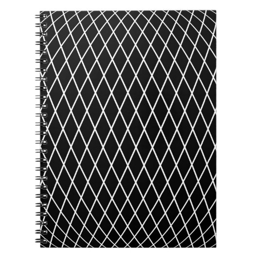 Diamantgitter geometrische Textur. Notizblock (Vorderseite)