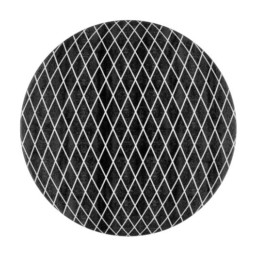 Diamantgitter geometrische Textur. Schneidebrett (Vorderseite)