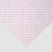 Diamantgitter Rosa - Weiß Seidenpapier (Detail)