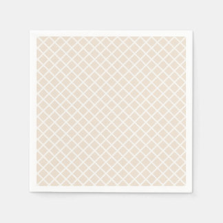 Diamantgitter | Weicher Leinen Serviette