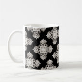 Diamantglanz im Schatten grau Kaffeetasse (Links)
