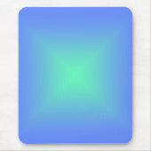 Diamantgradientenblau bis aquamaringrün mousepad (Vorne)