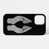 Diamanthände iPhone Hülle (Rückseite (Horizontal))
