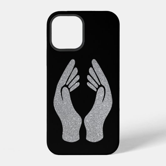 Diamanthände iPhone Hülle (Rückseite)
