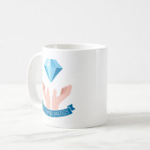 DiamantHände Kaffeetasse (Vorderseite Links)