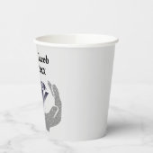 Diamanthandhochzeit Pappbecher (Links)