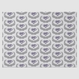 Diamanthandschuhe Hochzeitszettel Seidenpapier