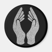 Diamanthandschuhe Magnet (Vorne)