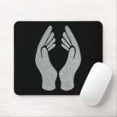 Diamanthandschuhe Mousepad (Mit Mouse)