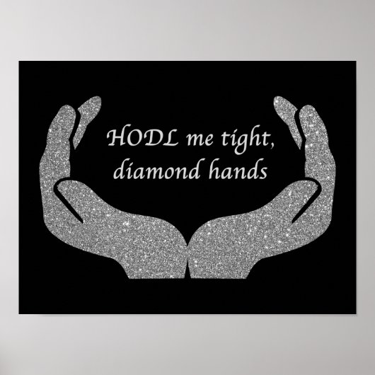 Diamanthandschuhe Poster (Vorne)