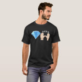 Diamanthandschuhe T-Shirt (Vorne ganz)