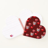 Diamantherzen und Teddybären Notizblock (Innenseite)