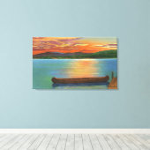 Diamantinsel, Aussicht Leinwanddruck (Insitu (Holzboden))