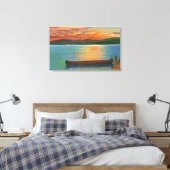 Diamantinsel, Aussicht Leinwanddruck (Insitu (Schlafzimmer))