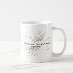 Diamantjahrestag Kaffeetasse