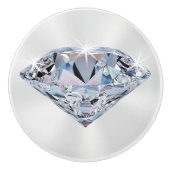 Diamantknobs und -puls für Schränke, Dresser Keramikknauf (Vorderseite)