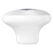 Diamantknobs und -puls für Schränke, Dresser Keramikknauf (Seitenansicht)