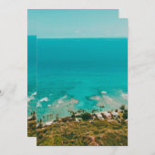 Diamantkopfansichtswinkel Feiertagskarte (Vorne/Hinten)