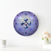Diamantkunst Große Wanduhr (Zuhause)