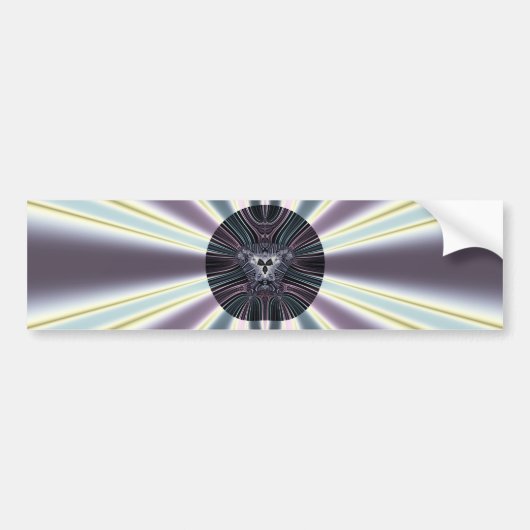 Diamantlichter Autoaufkleber (Vorne)