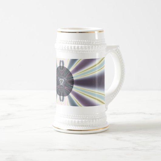 Diamantlichter Bierglas (VorderseiteRechts)