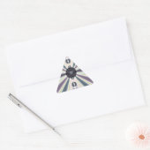 Diamantlichter Dreieckiger Aufkleber (Umschlag)