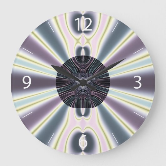 Diamantlichter Große Wanduhr (Vorderseite)