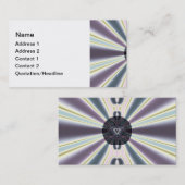 Diamantlichter Visitenkarte (Vorne/Hinten)