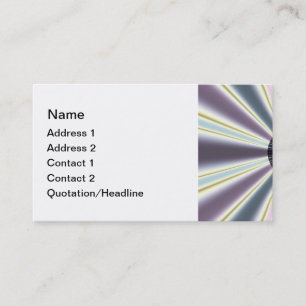 Diamantlichter Visitenkarte