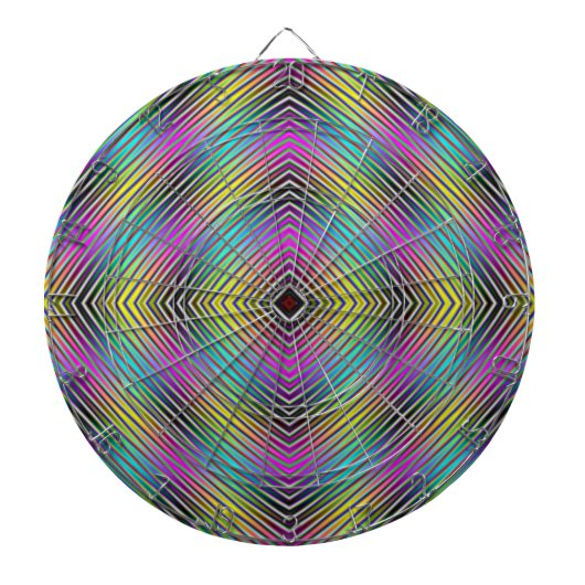 Diamantlinien Dartboard Dartscheibe (vorne)