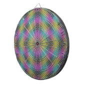 Diamantlinien Dartboard Dartscheibe (Vorderseite rechts)